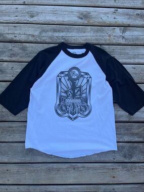 Red Dragon 3/4 Sleeve Baseball Tee